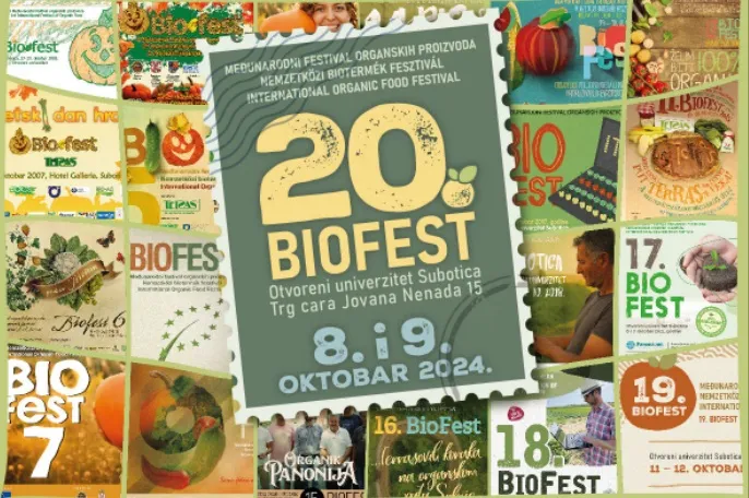 Jubilarni Biofest 8. i 9. oktobra u Subotici